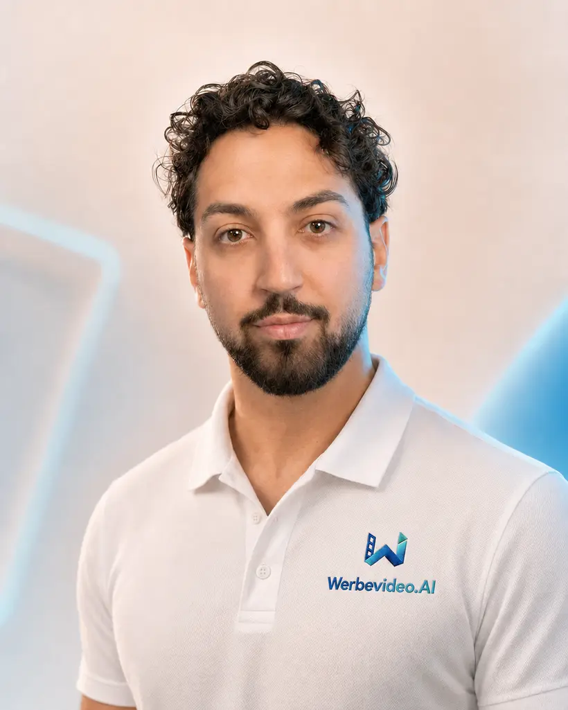 Tony aus dem Werbevideo.ai Beratungsteam